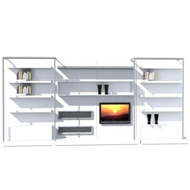 Living room furniture 6 3D Object | FREE Artlantis Objects Download